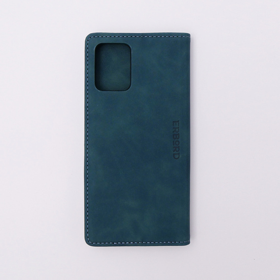 Puzdro pre Motorola Moto G73, ERBORD Vintage, peňaženka s chlopňou, modré