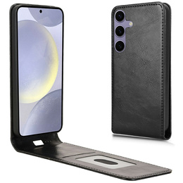 Klapkové puzdro pre Samsung Galaxy S24 FE, Flip, čierne