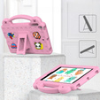 Detské puzdro pre iPad mini 7.9" 2019/2015/2014/2013/2012 (5/4/3/2/1 gen.), Cute Patterns, so stojanom, ružové