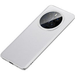 Obal na mobil pre Honor Magic 7 Pro 5G, Leather Hybrid MagSafe, sivý