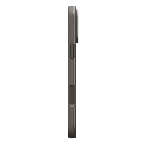 Puzdro Spigen pre iPhone 17 Pro, Thin Fit MagSafe, strieborná