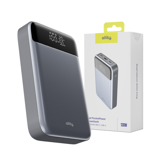 Allity APB-200 powerbank pre notebooky 130W 19200 mAh