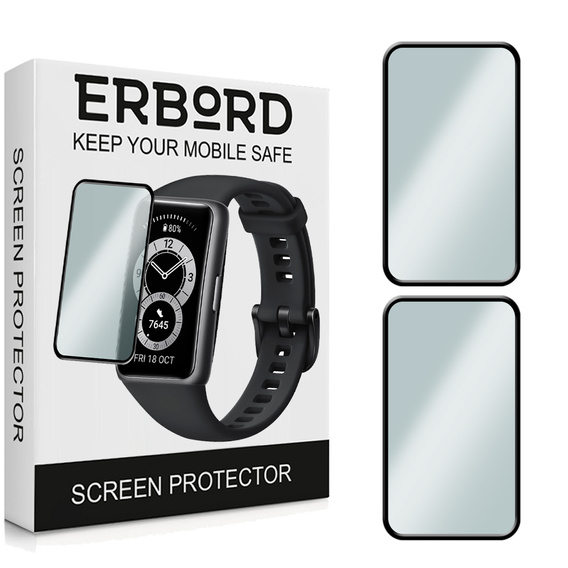 2x hybridné sklo ERBORD pre Huawei Band 7
