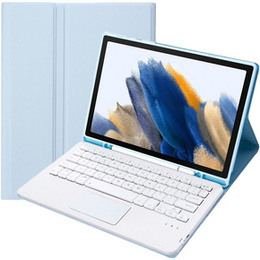 Puzdro + klávesnica Samsung Galaxy Tab A8 10.5 X200 / X205, Touchpad, modré