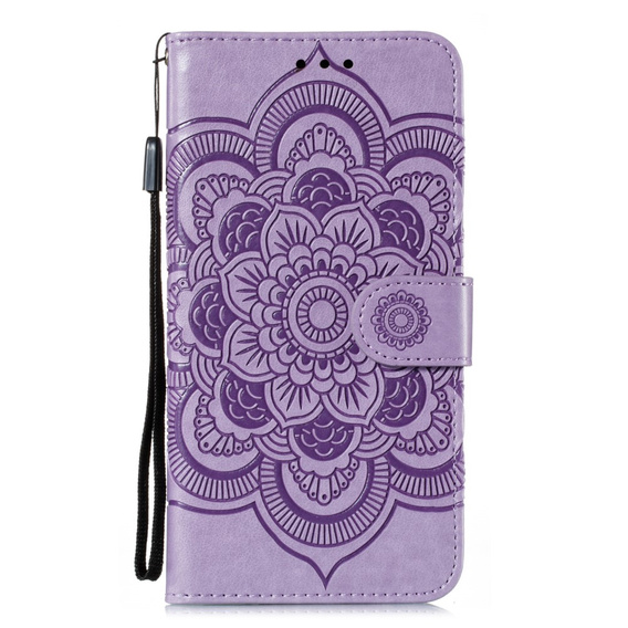 Klapkové puzdro pre Xiaomi Redmi Note 9s/ 9 Pro, Mandala Flower, fialové