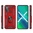 Pancierované obal na mobil pre Motorola Moto G50, Nox Case Ring, červené