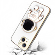 Obal na mobil pre iPhone 13 Mini, Astronaut, biele