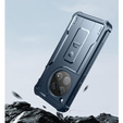 Obrnené puzdro pre OnePlus 12, Dexnor Full Body (Two Frames), modré