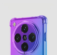 Puzdro pre Oppo Find X8 Pro, Gradient Dropproof, Fialová / modrá