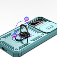 Puzdro pre Samsung Galaxy A56 5G, KickStand Camera Lens, zelený