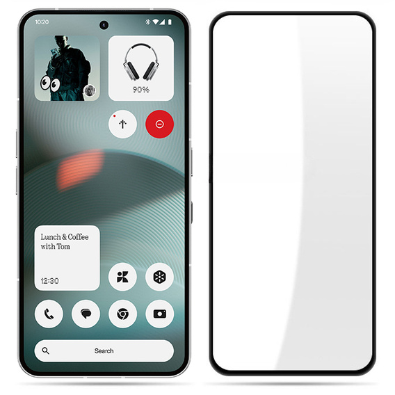 2x 3D tvrdené sklo ERBORD pre telefón Nothing Phone 3 5G