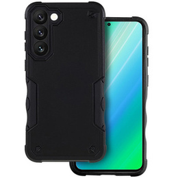 Obrnené puzdro pre Samsung Galaxy S23 Plus, Dual-Layer, čierne