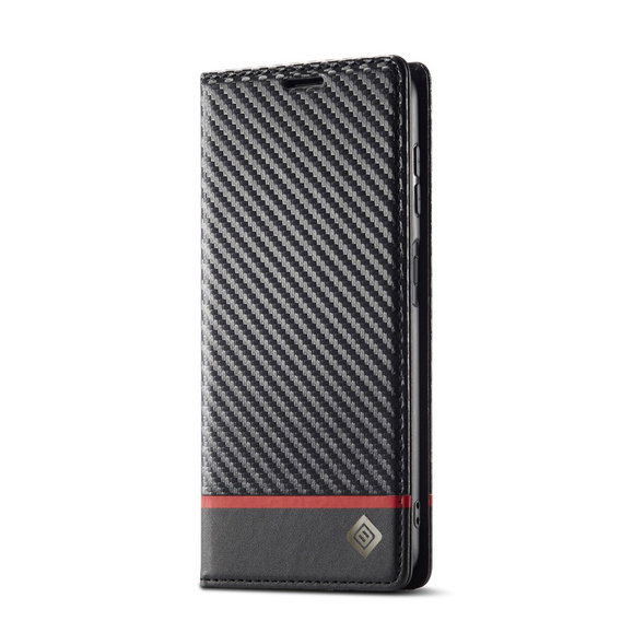 Flipové puzdro pre Samsung Galaxy A35 5G, Carbon LC.IMEEKE, čierne
