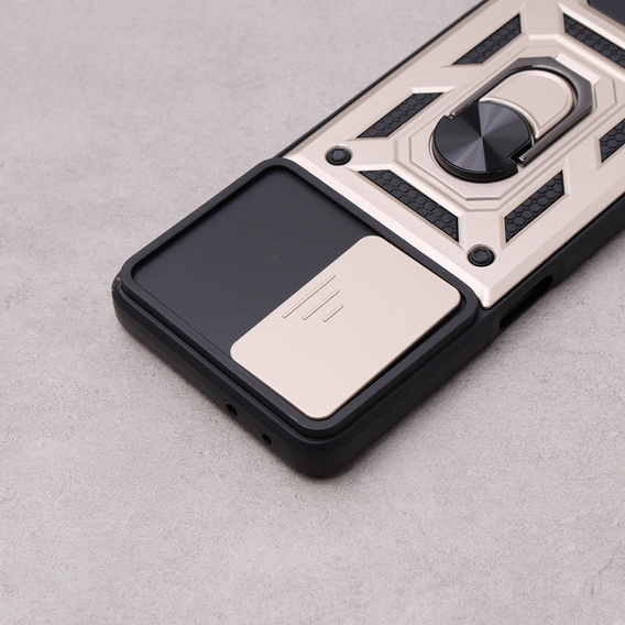 Obal na mobil pre Oppo A98 5G, CamShield Slide, zlaté