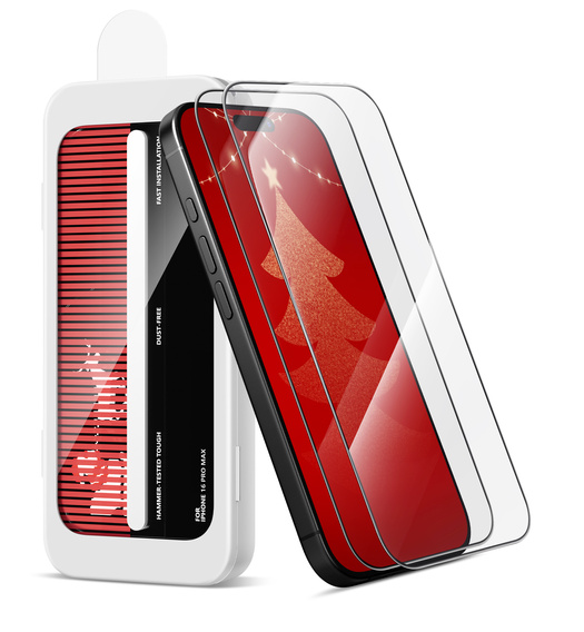 2x tvrdené sklo SURITCH pre iPhone 16 Pro Max