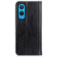 Flipové puzdro pre OnePlus Nord CE4 Lite, Split Leather, čierne