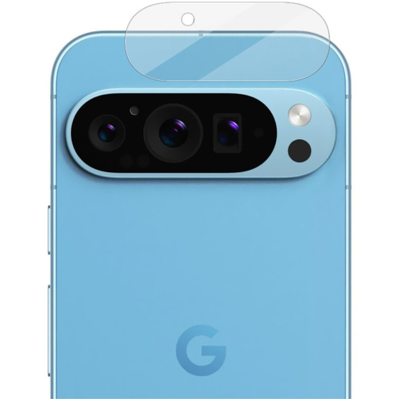 Tvrdené sklo na fotoaparát pre Google Pixel 9 Pro, priehľadné