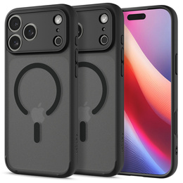 Spigen Ultra Hybrid MagSafe puzdro pre iPhone 17 Pro Max, Frost Black