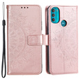Klapkové puzdro pre Motorola Moto G71 5G, Mandala, modré