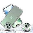 Puzdro pre iPhone 14 Pro, Shockproof, s fóliou, priehľadné