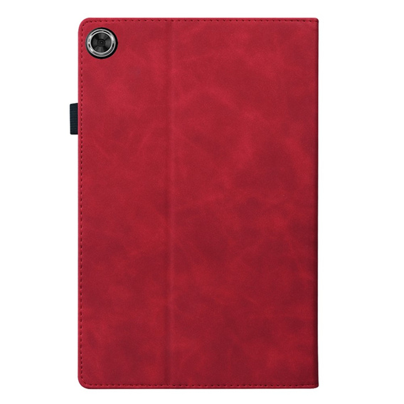 Puzdro pre Samsung Galaxy Tab A9+, Classic, s priestorom pre stylus, červené