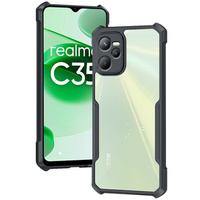 Obal na mobil pre Realme C35, AntiDrop Hybrid, čierne