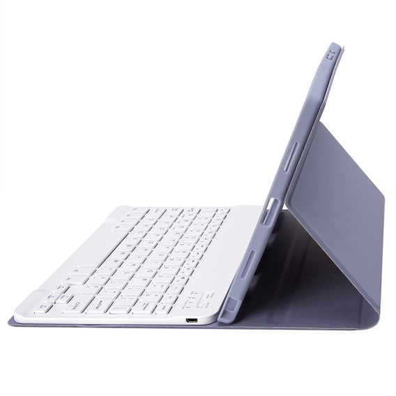 Puzdro + klávesnica Samsung Galaxy Tab S6 Lite P610/P615 / S6 Lite 2022 10.4, Pen Slot, fialové