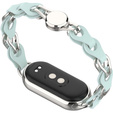 Kobieca bransoleta do Xiaomi Smart Band 10 / 9 / 8, Czarna