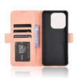 Klapkové puzdro pre Xiaomi Redmi Note 14 4G, Card Slot, ružové