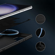 Obal na mobil pre Samsung Galaxy S23 Ultra, Silicone MagSafe, čierne