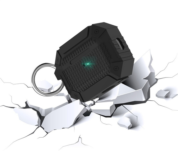 Obrnené puzdro na slúchadlá s karabínou pre Apple AirPods Pro 3