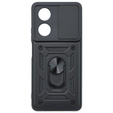 Obal na mobil pre Oppo A38 4G / Oppo A18 4G, CamShield Slide, čierne