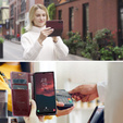 CASEME flipové puzdro pre Samsung Galaxy A34 5G, Waxy Textured, červené