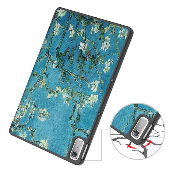 Puzdro pre Lenovo Tab P11 Gen 2 TB350FU TB350XU 11.5", Smartcase, Flowers
