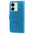 Klapkové puzdro pre Xiaomi Redmi 13C / Poco C65, Mandala Flower, modré