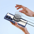 Dux Ducis Obal na mobil pre Samsung Galaxy S25 Ultra, Skin X Pro, MagSafe, tmavomodré