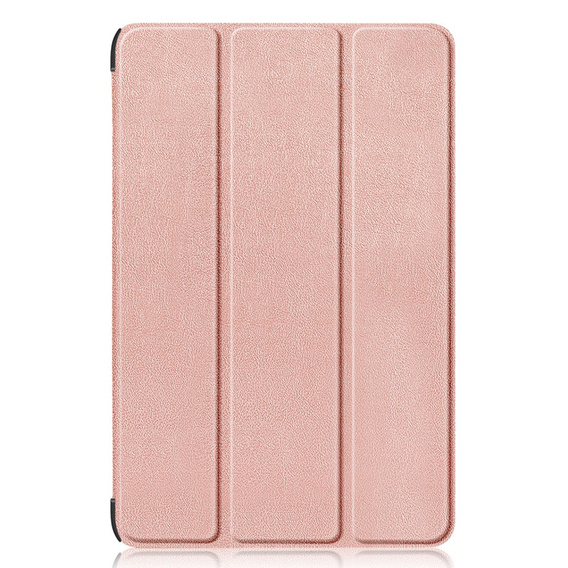 Puzdro pre Samsung Galaxy Tab S9 FE+ Plus, Smartcase s priestorom pre stylus, ružové rose gold