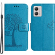 Klapkové puzdro pre Motorola Moto G53 / G23 / G13, tree, modré