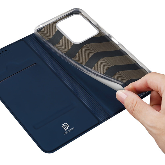 Dux Ducis Obal na mobil pre Xiaomi Redmi 13C / Poco C65, Skinpro, modré
