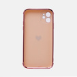Obal na mobil pre Apple iPhone 11, Electro heart, ružové rose gold