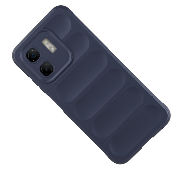Obal na mobil pre Infinix Hot 50i 4G, Gaming Shockproof, tmavomodré