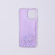 Obal na mobil pre Xiaomi Redmi 12, Glittery, fialové