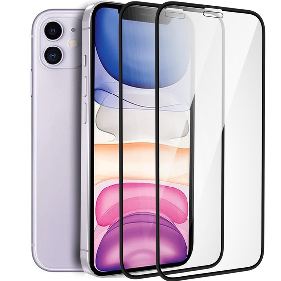 2x keramické hybridné sklo ERBORD pre iPhone XR / 11