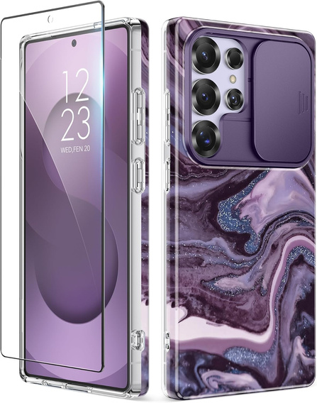 Odolné puzdro pre Samsung Galaxy S25 Ultra – Tongate MECH Series Clip, čierne