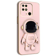 Obal na mobil pre Xiaomi Redmi 10C, Astronaut, ružové