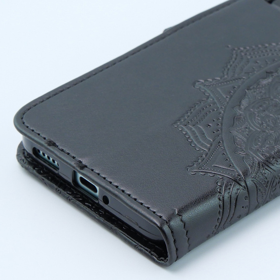 Klapkové puzdro pre Xiaomi 13T / 13T Pro, Mandala, čierne