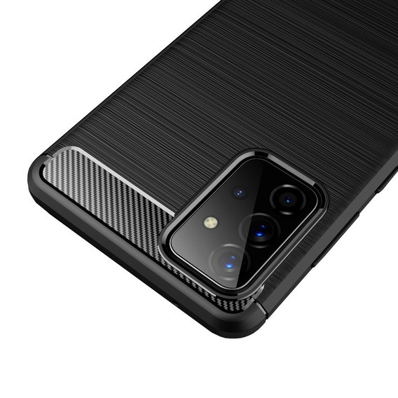 Obal na mobil pre Samsung Galaxy A53 5G, Carbon, čierne