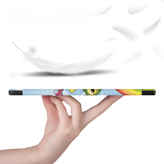 Obal na mobil pre Samsung Galaxy Tab S9, Smartcase Hybrid Pen Slot, sweet animals