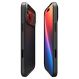 Spigen Enzo Aramid MagSafe puzdro pre iPhone 17 Pro, čierne