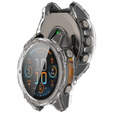 Puzdro 2v1 + tvrdené sklo pre Garmin Fenix 8 51mm, priehľadné